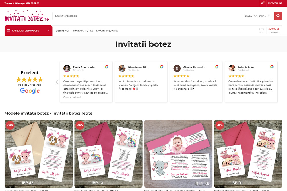 Invitatii-Botez